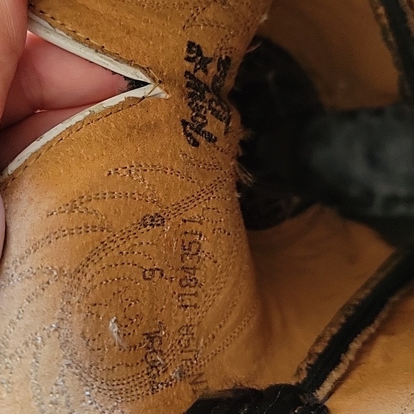 Tony Lama Ladies Americana Western boot. Black size 9 - Picture 6 of 6